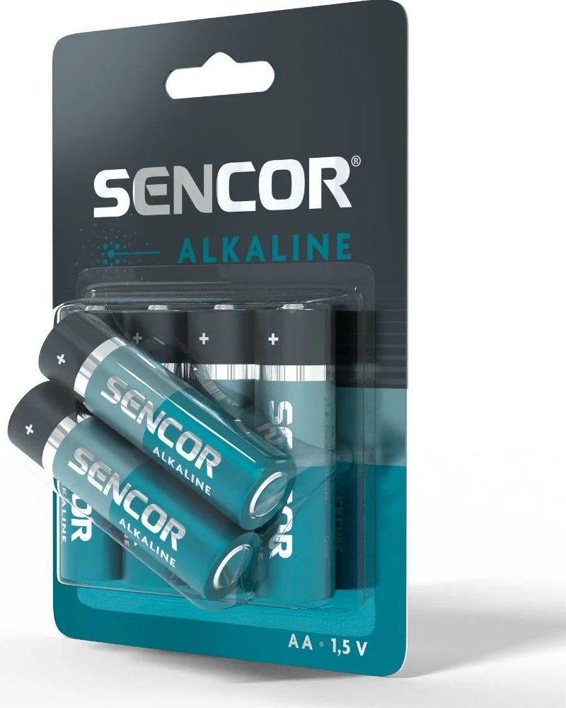 Bateri Sencor SBA LR6 4+2BP AA Alk, 6 copë