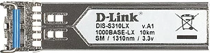 Modul SFP D-Link DIS-S310LX, 1Gbps, LX, SMF 10km, argjend