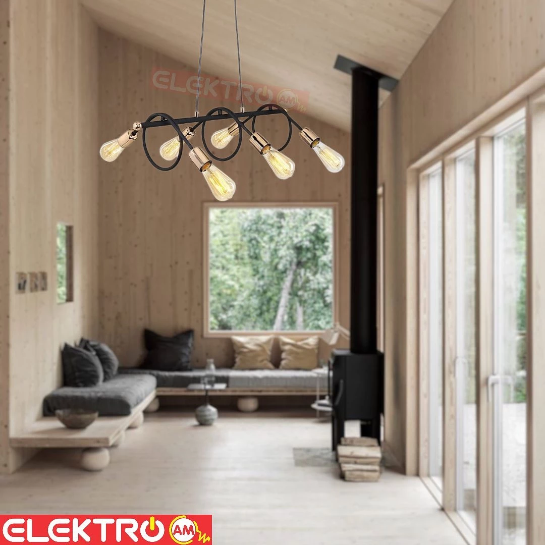 Abazhur klasik 6 llampa