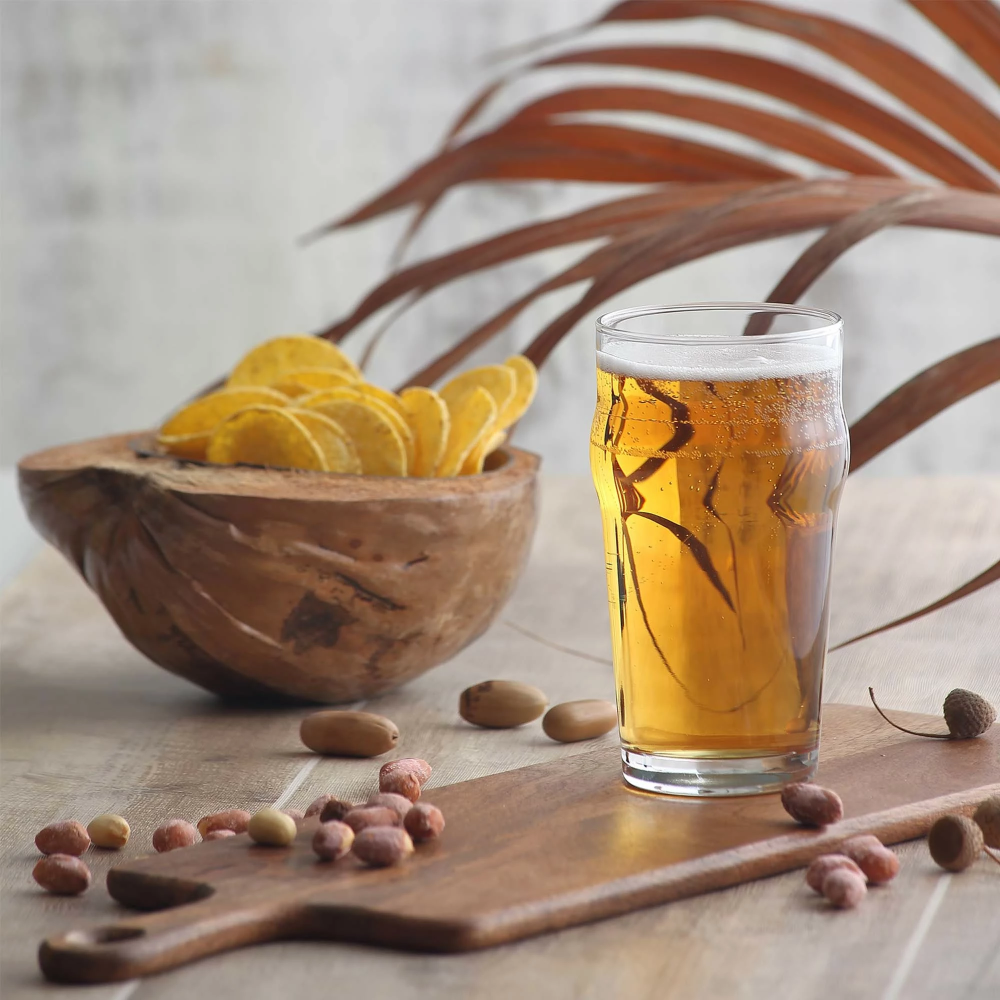 Gotë birre LAV Berlin 570 ml, transparente, set 12 copë