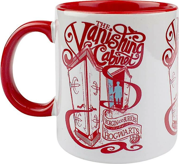 Mug Pyramid Harry Potter Vanishing Cabinet 315 ml, e kuqe