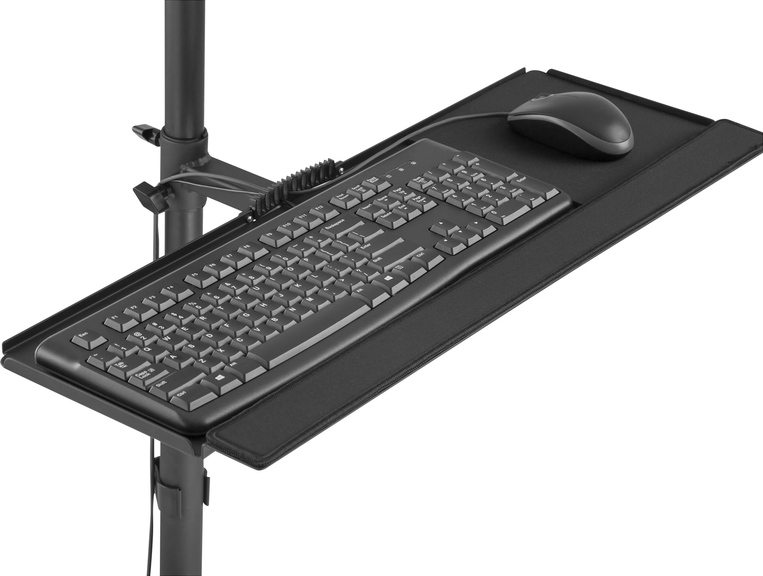 Karrocë multimedia EQUIP 650171, për monitor/TV 17-32", VESA 75x75/100x100, deri 8 kg, e zezë
