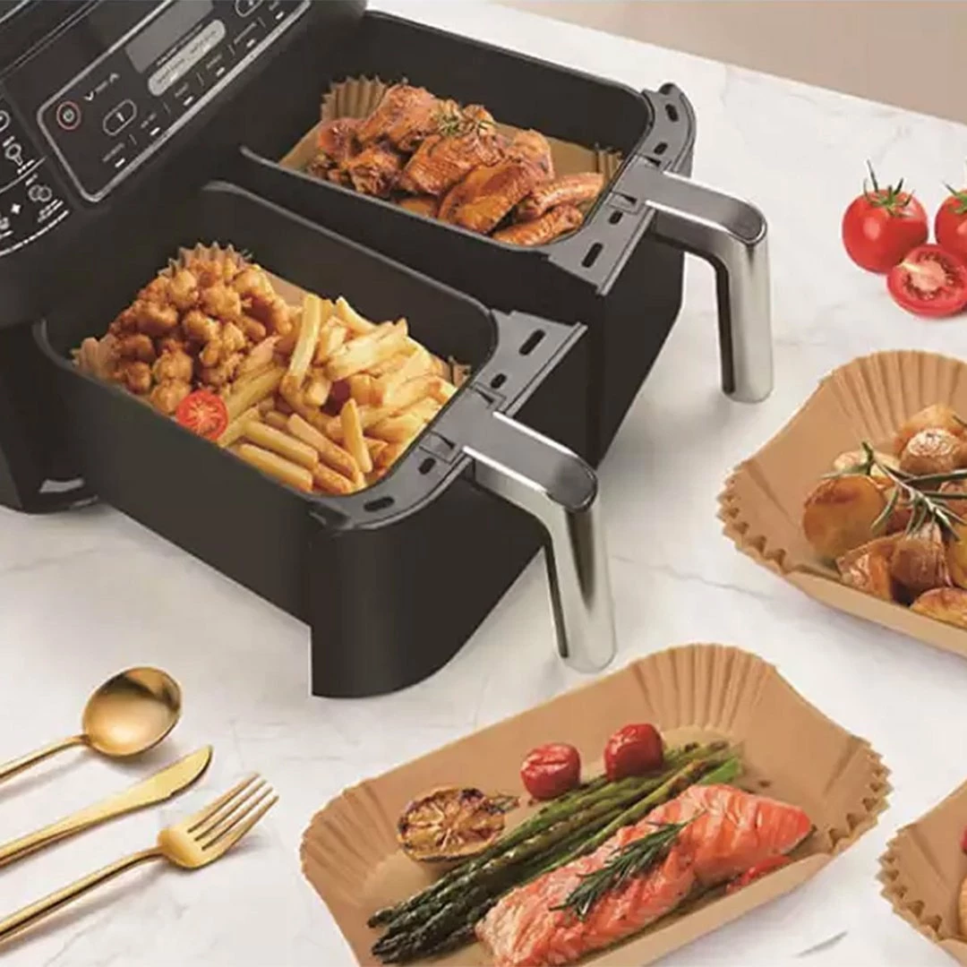 Letër pjekjeje për air fryer Klausberg 7783, 100 copë, kafe