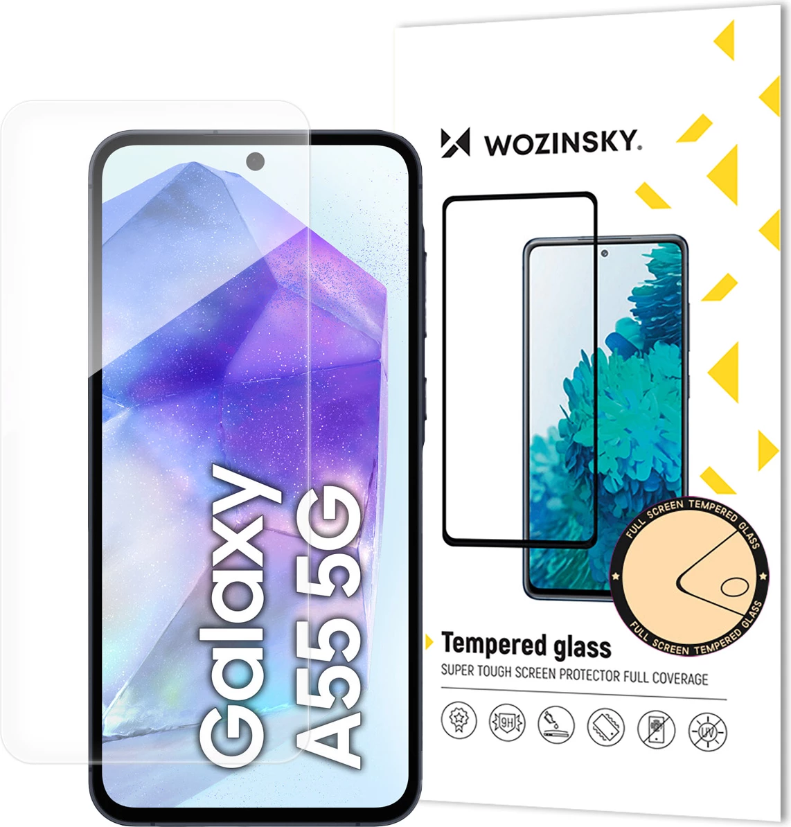 Xham i temperuar Wozinsky për Samsung Galaxy A55 5G