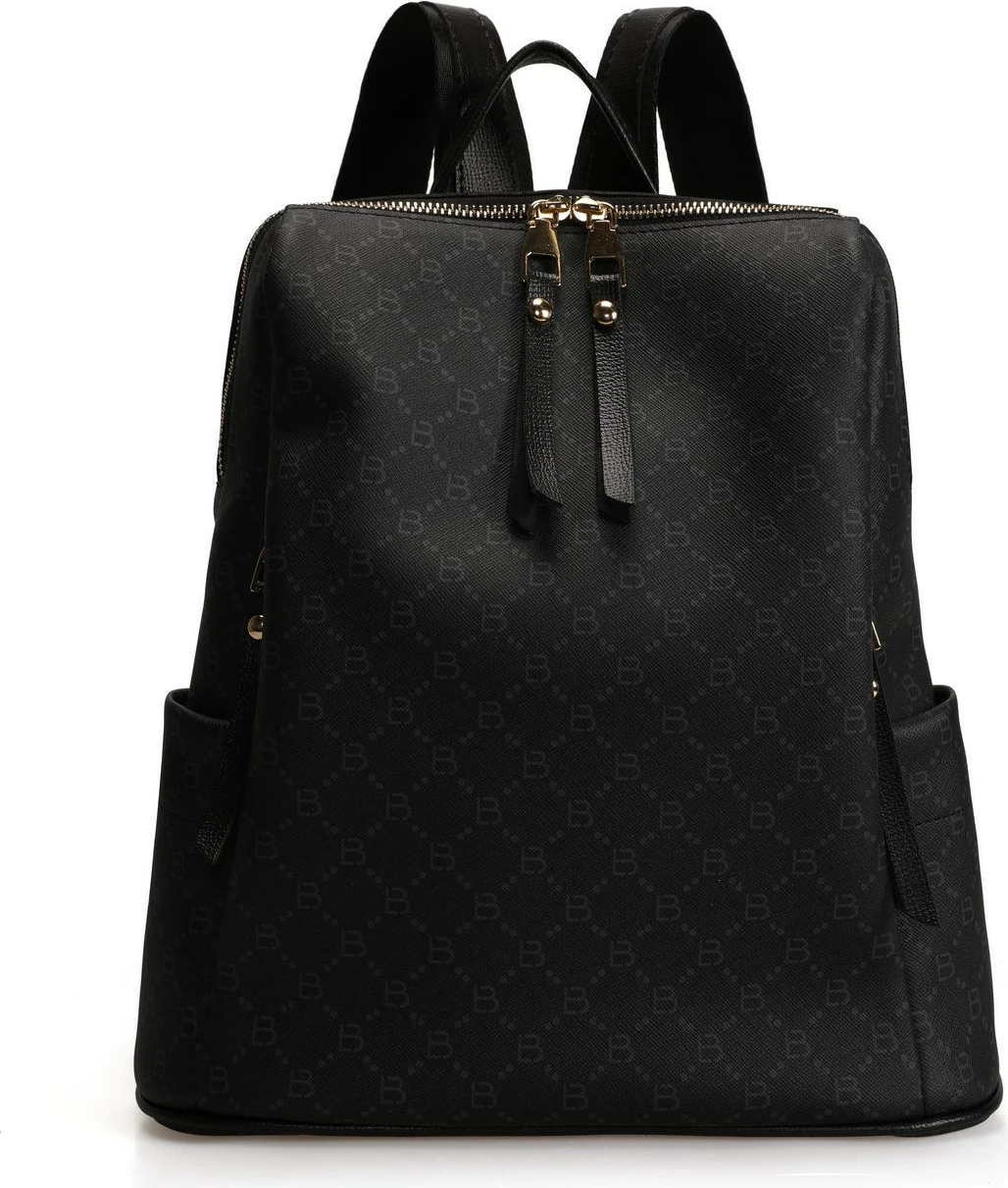 Çantë shpine Lucky Bees, 359 v2, e zezë, gri