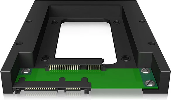 Kasë HDD ICY BOX IB-2538STS, Universal, Plastikë, E zezë, 2.5", 145 mm