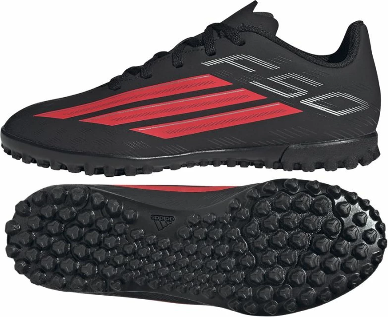 Atlete futbolli për fëmijë adidas F50, të zeza