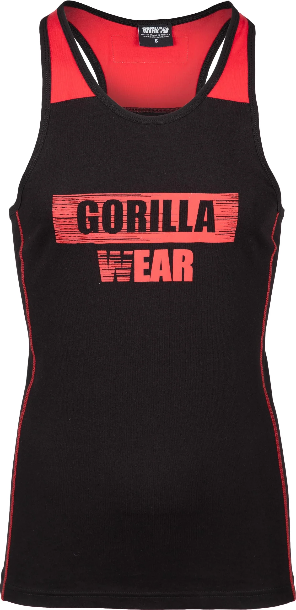 Wallace Tank Top - Black/Red [Madhësia: L]