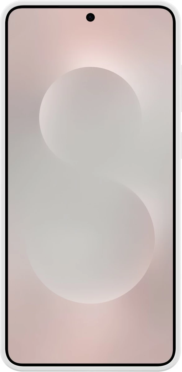 Mbështjellës silikoni Samsung Galaxy S25 Edge, light gray