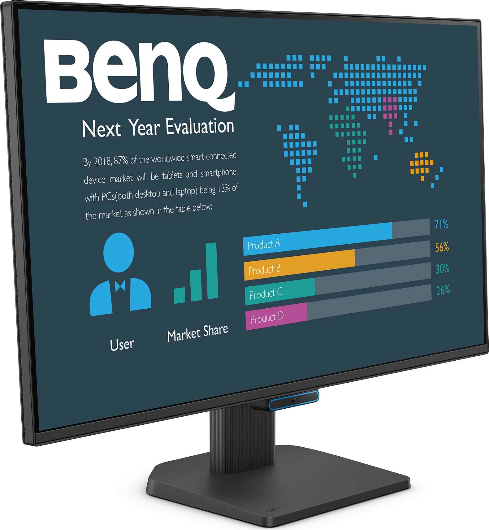 Monitor BenQ BL2790C, 27", Full HD 1080p, IPS, USB-C, altoparlantë të integruar, i zi