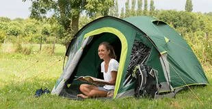 Çadër kampingu Coleman Kobuk Valley 4 Plus, 4-personëshe, dy-shtresore, 4500 mm, me verandë, jeshile