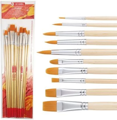 Set Furçash Artistike – 10 Copë