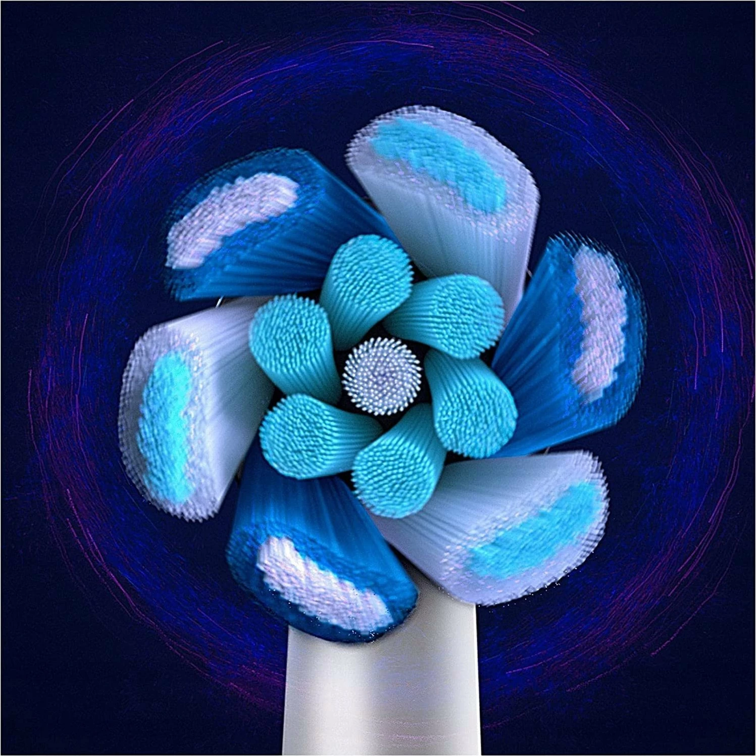 Koka zëvendësuese për furçë elektrike Oral-B iO Ultimate Clean 8 copë, e bardhë