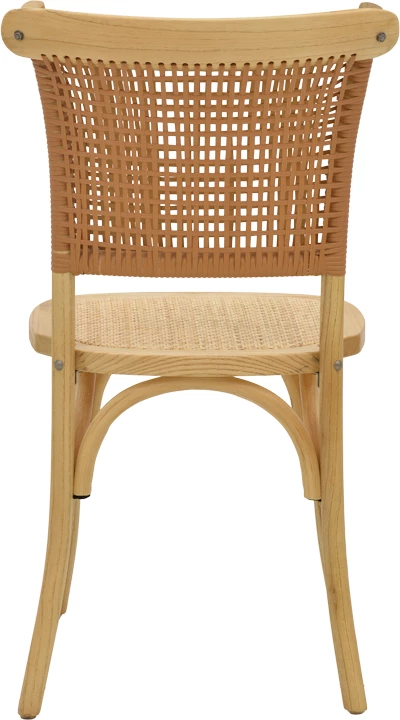 Karrige Karley dru ahu natyral-sedilje ratan natyrale 48x52x89cm