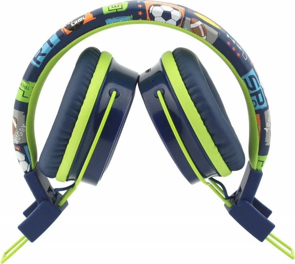 Kufje GoGEN HBTM32 Bluetooth on-ear për fëmijë me mikrofon, 15h, Blu