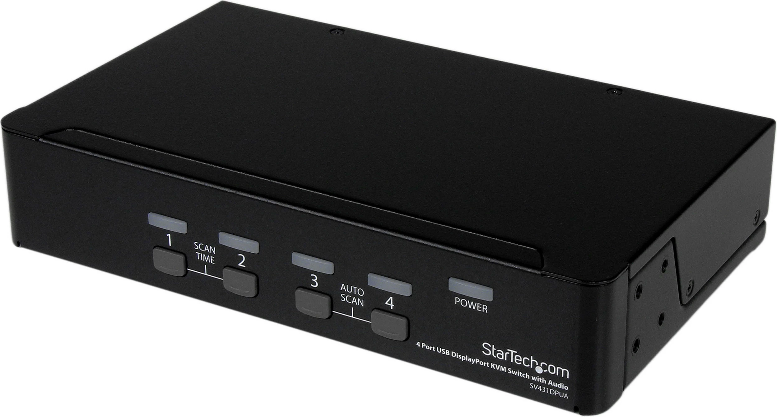 Switch KVM StarTech SV431DPUA, 4 Port USB DisplayPort me Audio, 3840x2400, i zi
