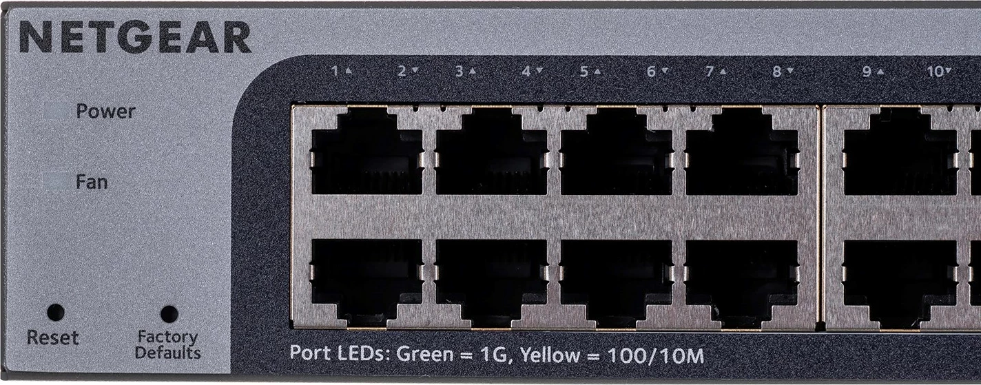 Switch i menaxhuar NETGEAR GS748Tv6, 48 porta Gigabit Ethernet, 2 SFP, Gri