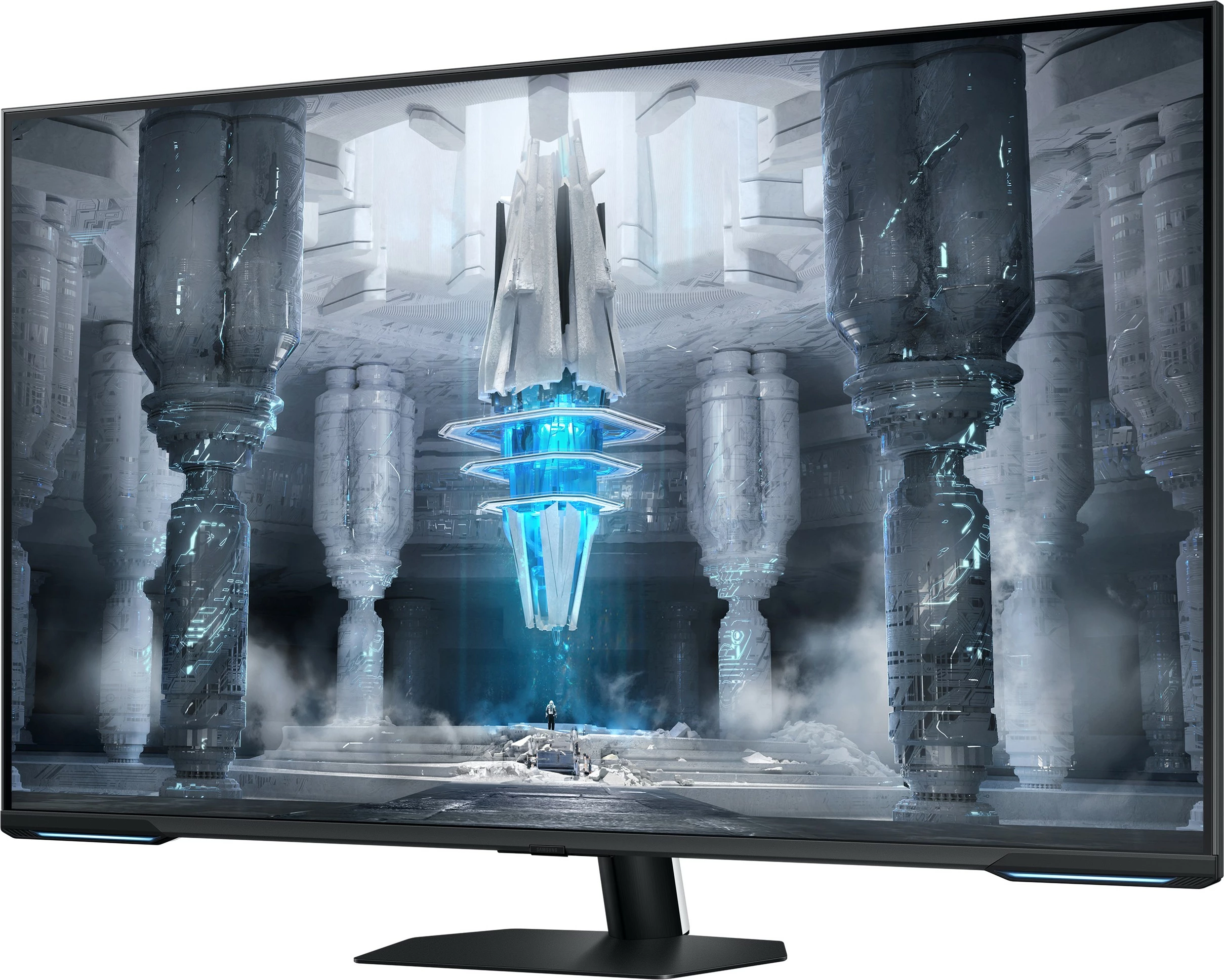 Monitor Samsung S43CG700NU, 43", 4K Ultra HD, LED, 1 ms, i zi, i bardhë