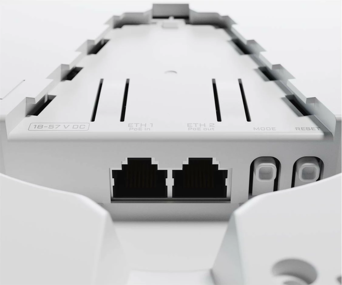 Access point Mikrotik RBcAPGi-5acD2nD-XL, 2.4/5 GHz, 2x Gigabit Ethernet, Bardhë