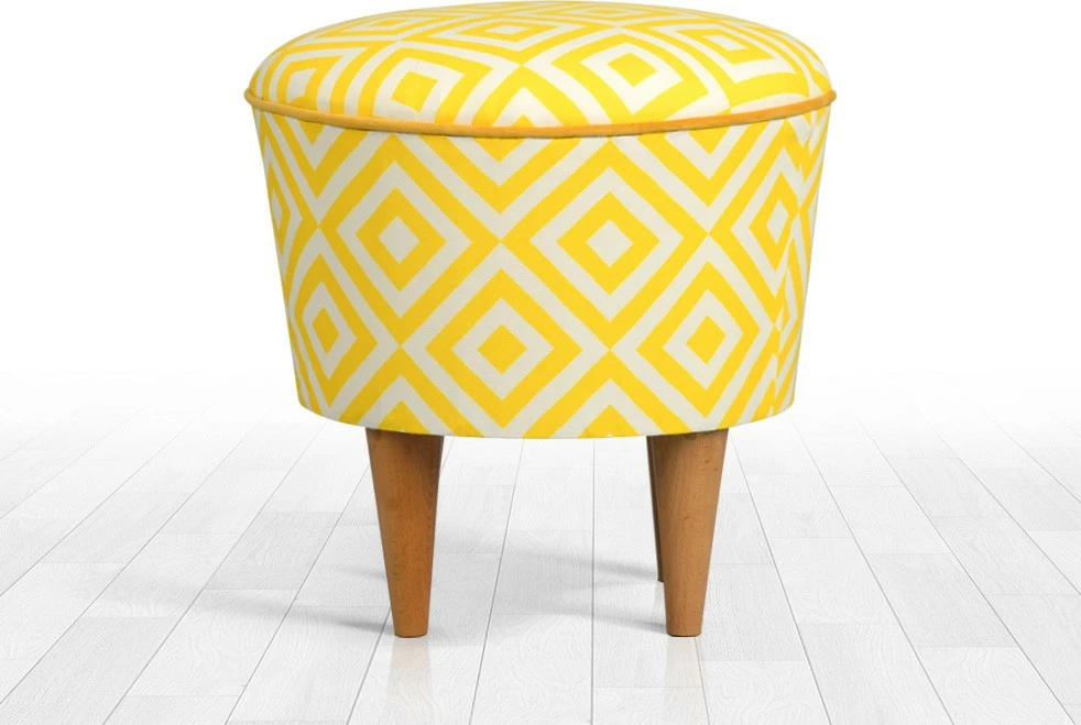 Puf Atelier del Sofa, ngjyrë e verdhë Sun