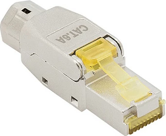 Konektor RJ45 LogiLink Cat.8.1, i ekranizuar, ekstra i shkurt