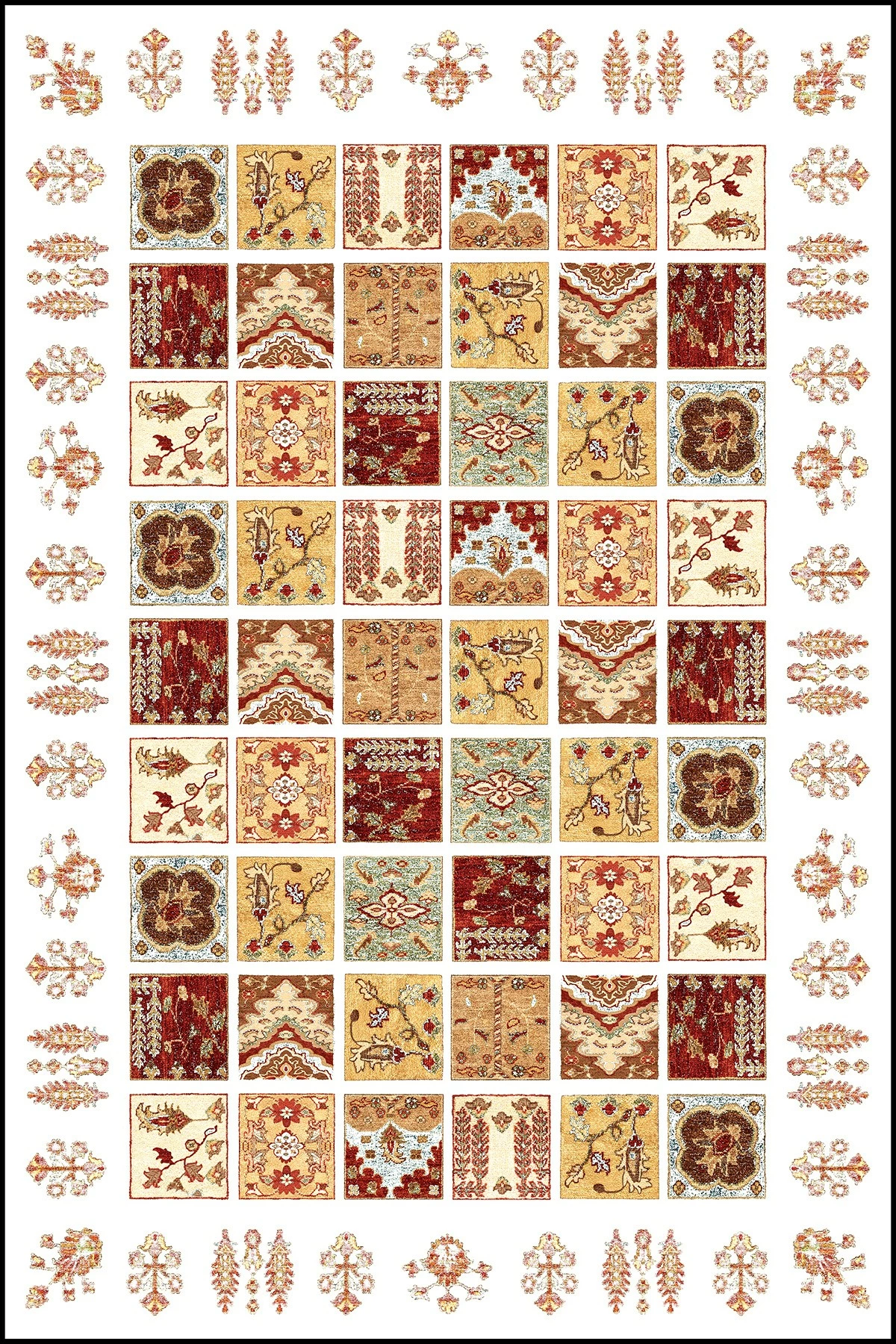 Qilim për korridor, shumëngjyrësh, Conceptum Hypnose, CT-1002, 80x150cm