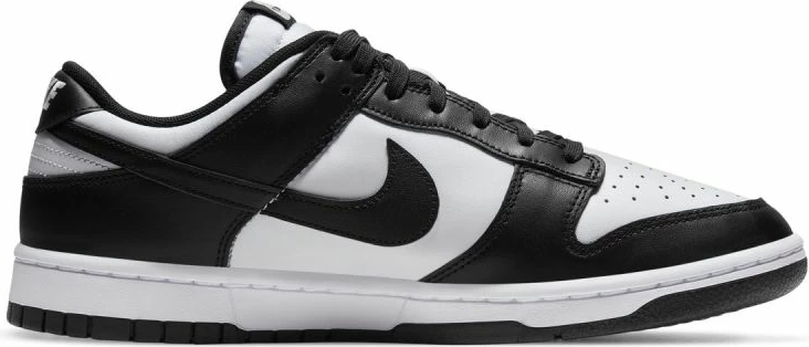 Atlete për meshkuj Nike Dunk Low Retro, të bardha dhe të zeza