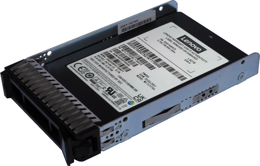 SSD i brendshëm Lenovo ThinkSystem PM893a 4XB7A87528, 7.68TB, 2.5", SATA III, Hot-swap