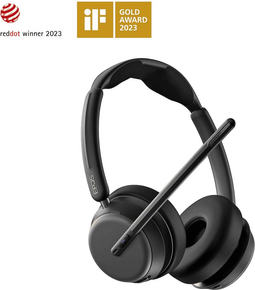 Kufje me mikrofon, Sennheiser 1001136, e zezë
