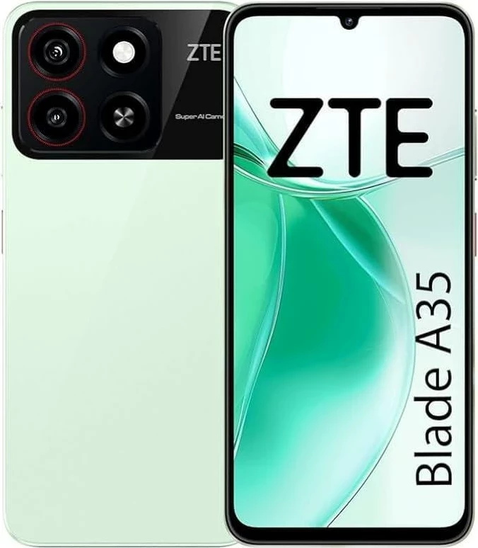Celular ZTE Blade A35 2GB 64GB 6.75 inç Clover Green