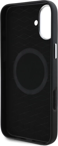 Mbështjellës BMW M Smooth Full Wrapped Metal MagSafe për iPhone 16, zi