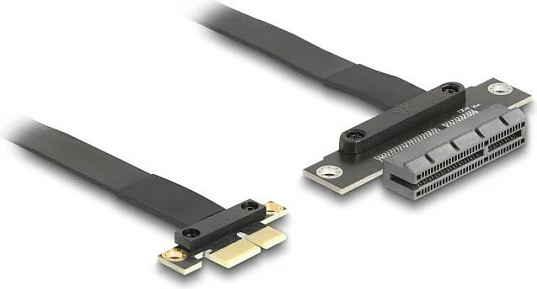 Kabllo zgjeruese PCIe DeLOCK 81495, 0.3 m, e zezë