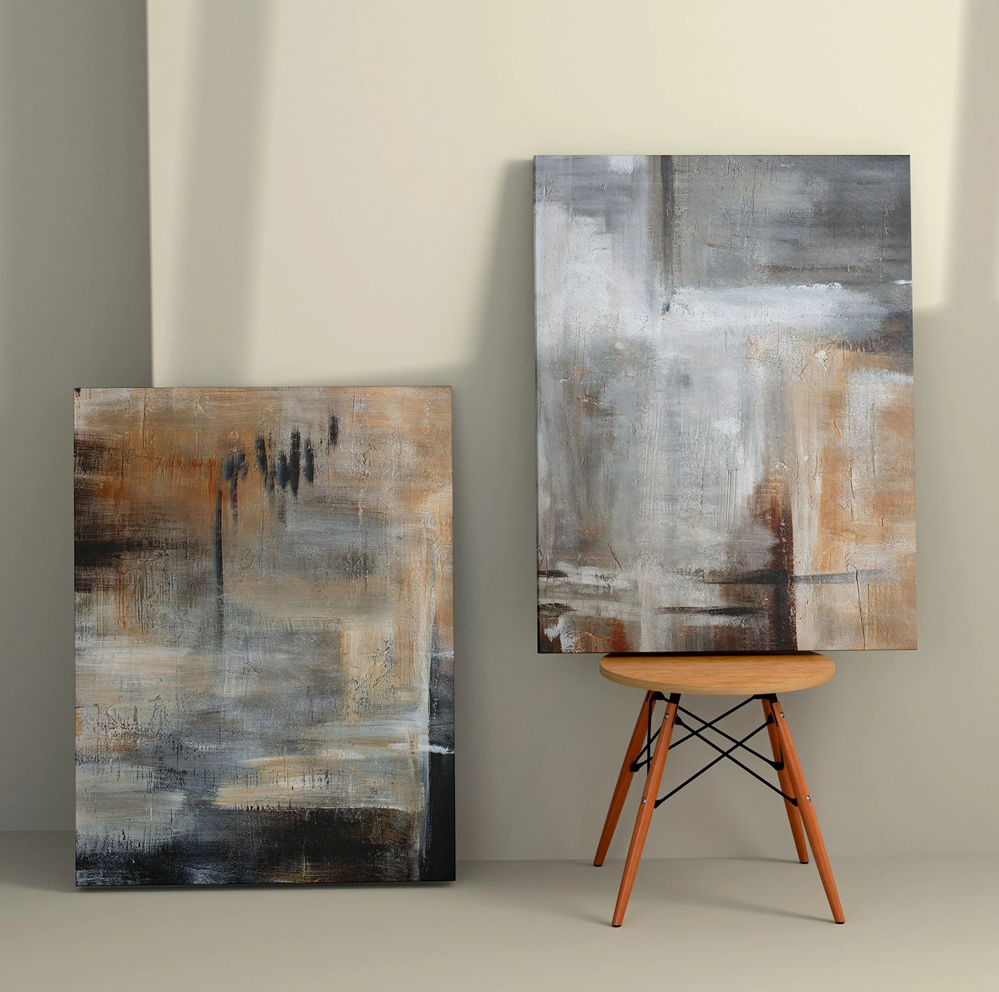 Pikturë dekorative në kanavacë (2 copë), Wallity, 2KNV4268, 50x70cm