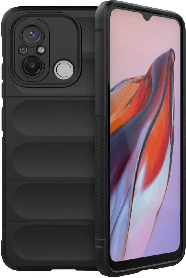 Mbështjellës silikoni ONASI Wave për Realme C35, i zi