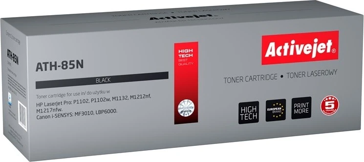 Toner zëvendësues Activejet ATH-85N për printer HP, 2000 faqe, i zi