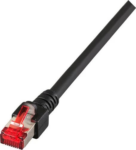 Kabllo rrjeti EFB Elektronik Cat6 S/FTP RJ-45 1.5m, e zezë