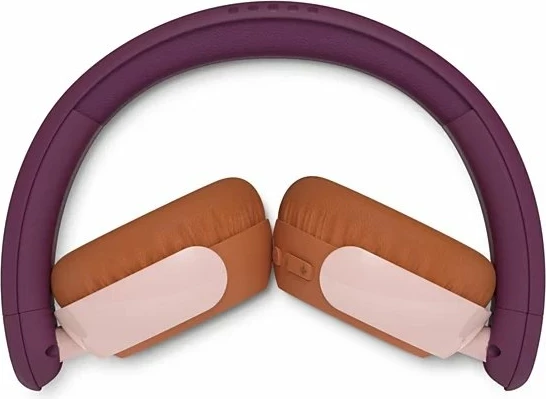 Kufje Philips TAK4200MP Bluetooth 5.4, për fëmijë, bateri 45 orë, LED, limit volum 75/85 dB, me mikrofon, vjollcë