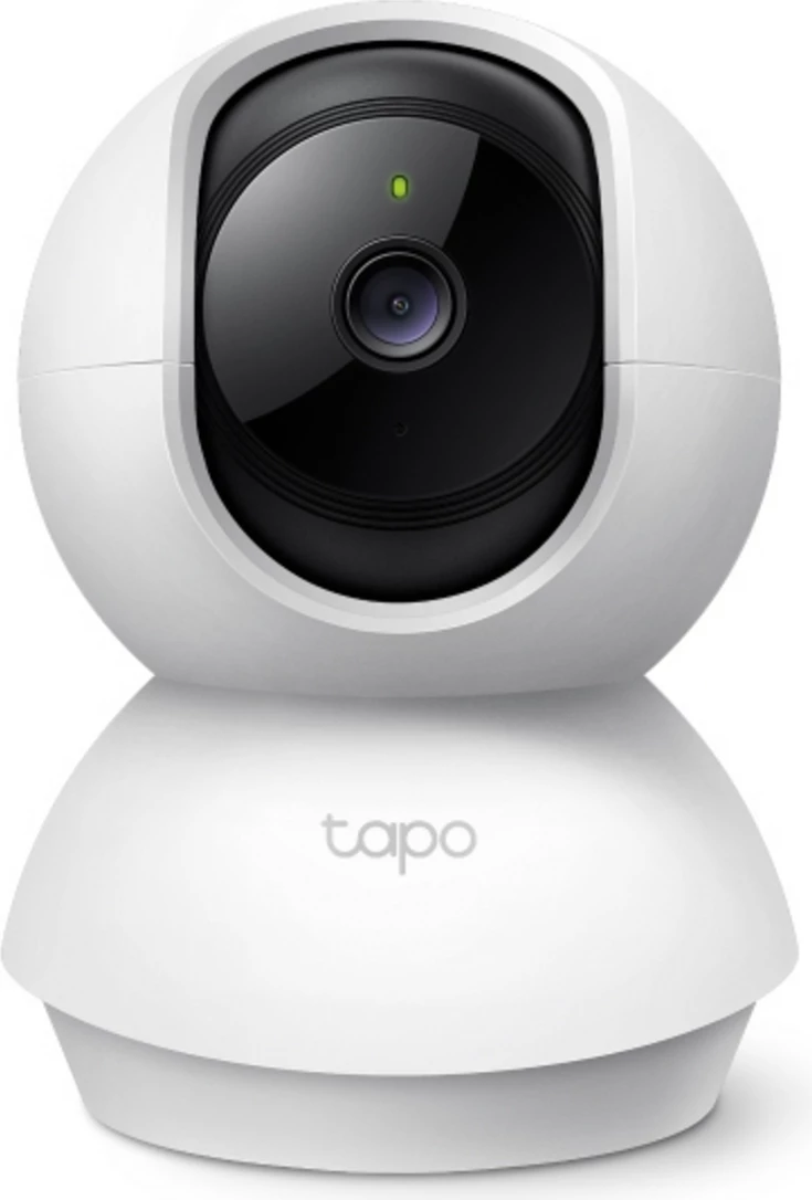 Kamerë sigurie, TP-LINK Tapo TC71, Wi‑Fi pan/tilt, detektim lëvizjeje, audio dypalësh, e bardhë