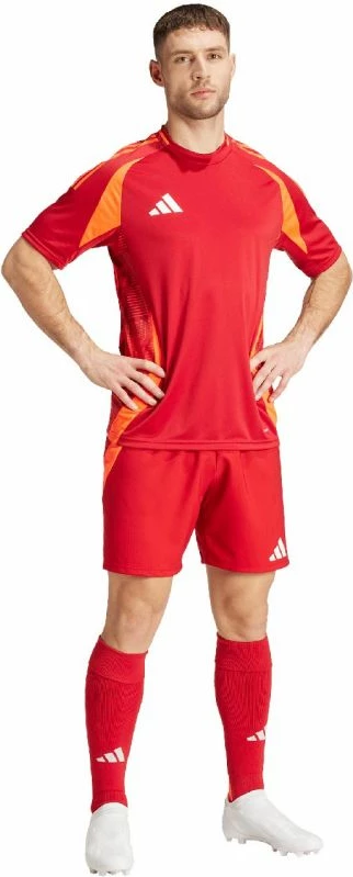 Fanellë për meshkuj adidas, e kuqe dhe portokalli [Madhësia: M]
