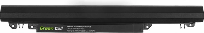 Bateri laptopi Green Cell për Lenovo IdeaPad 110-14IBR, 2200mAh, LiPo, 10.8V, e zezë