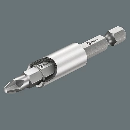 Set bitash Wera 29 copë, 1/4", Bit holder, kuti bartëse, PH/PZ/TX, ngjyrë e zezë/metalike