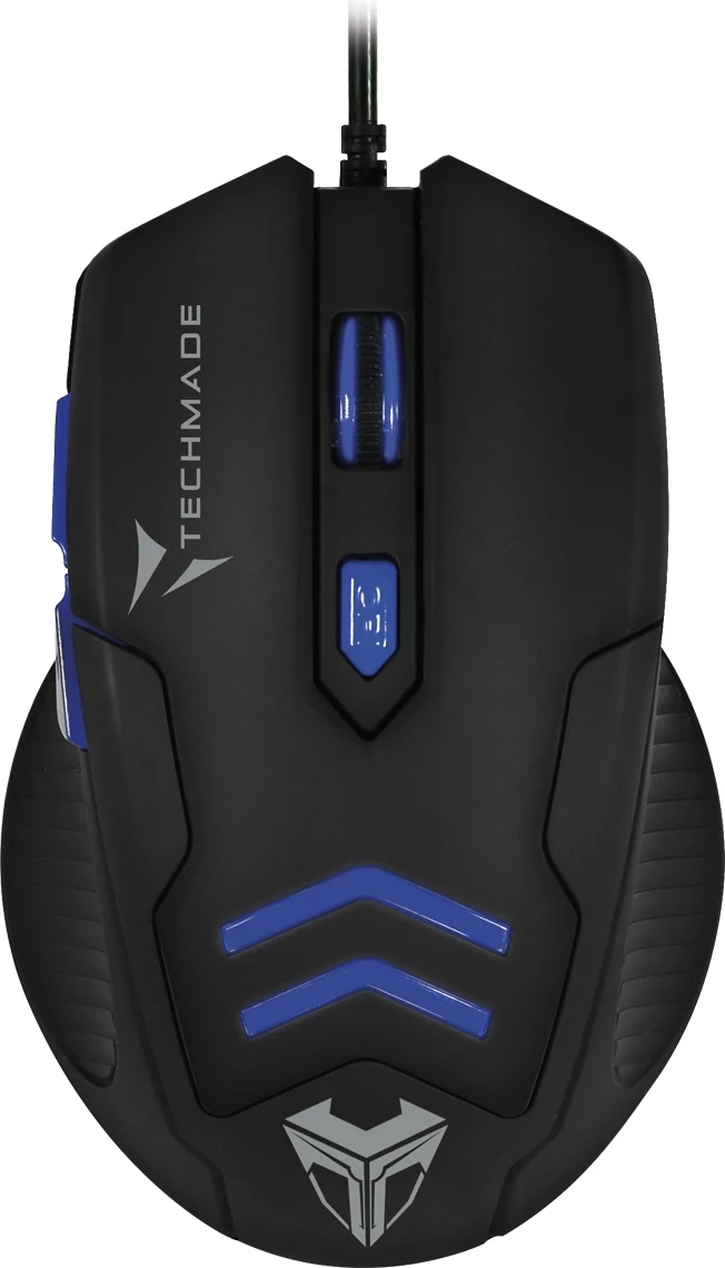 Maus gaming Techmade M016, Blu