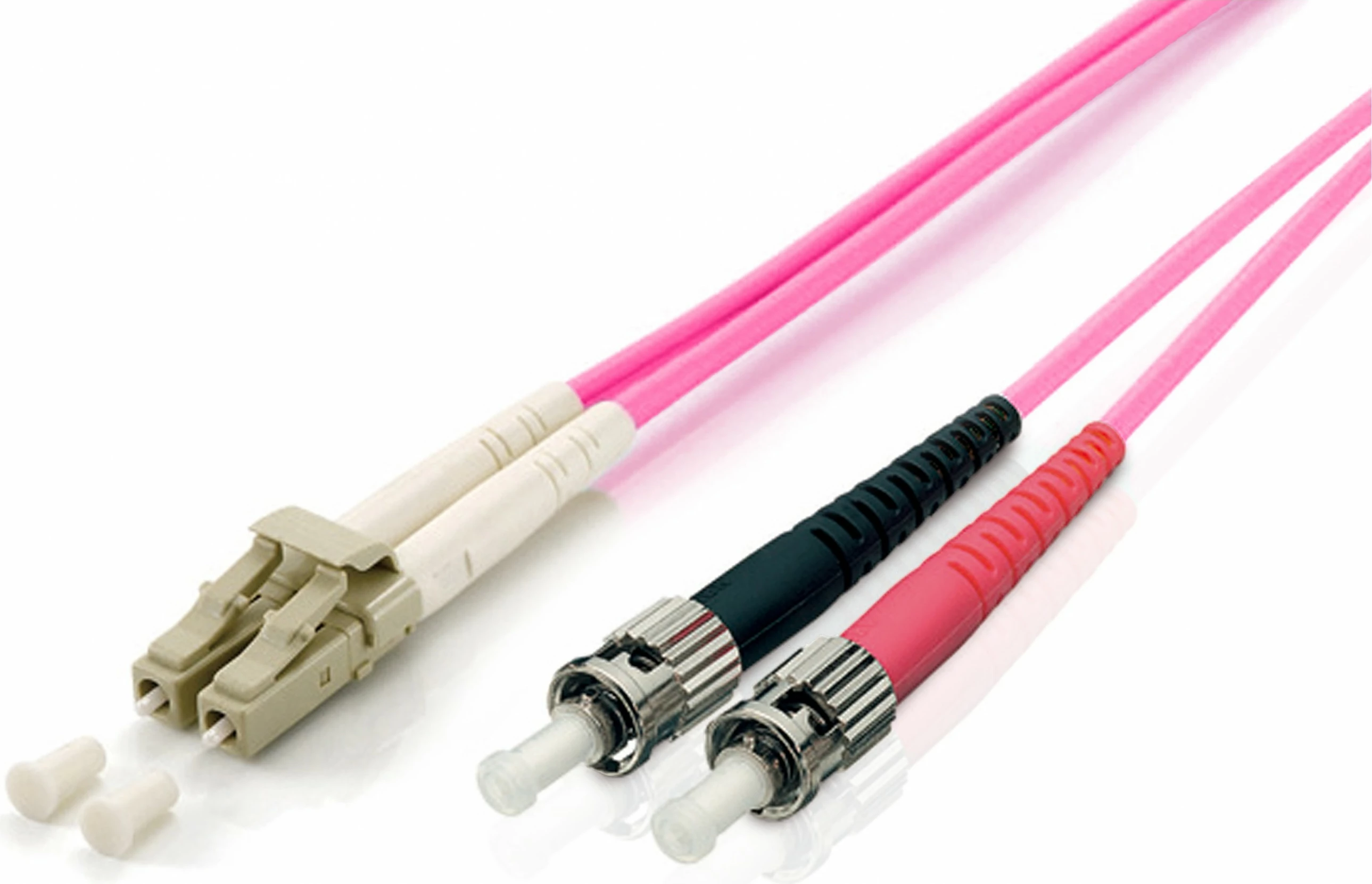 Kabllo optike patch Equip OM4 LC-ST 1m vjollcë