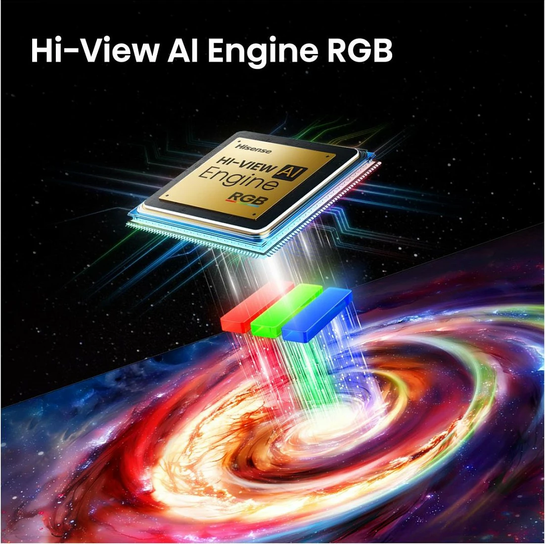 Televizor Smart Hisense 65UR9DS, 65" 4K RGB MiniLED, 170Hz, WiFi/Bluetooth, USB-C, i zi/gri