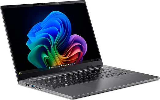 Laptop Acer TravelMate X414-51-TCO-58LJ, Core Ultra 5 228V, 32GB RAM, 512GB SSD, 14 inç WUXGA, Windows 11 Pro, Steel Grey