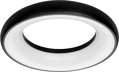 Llambë LED rrethore Synergy21 Donut, 35W, dritë neutrale, e zezë