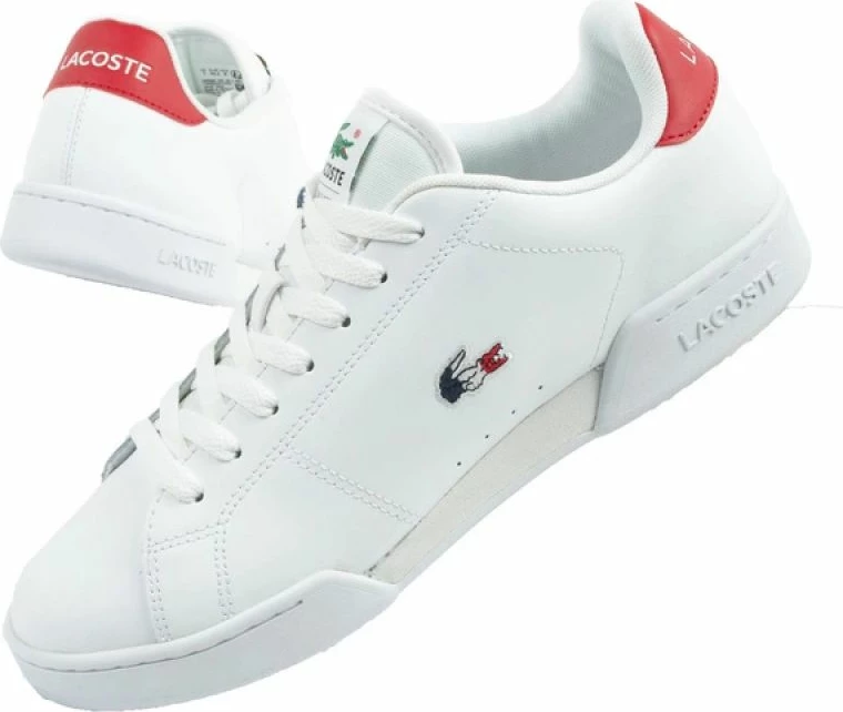 Atlete për meshkuj Lacoste, të bardha