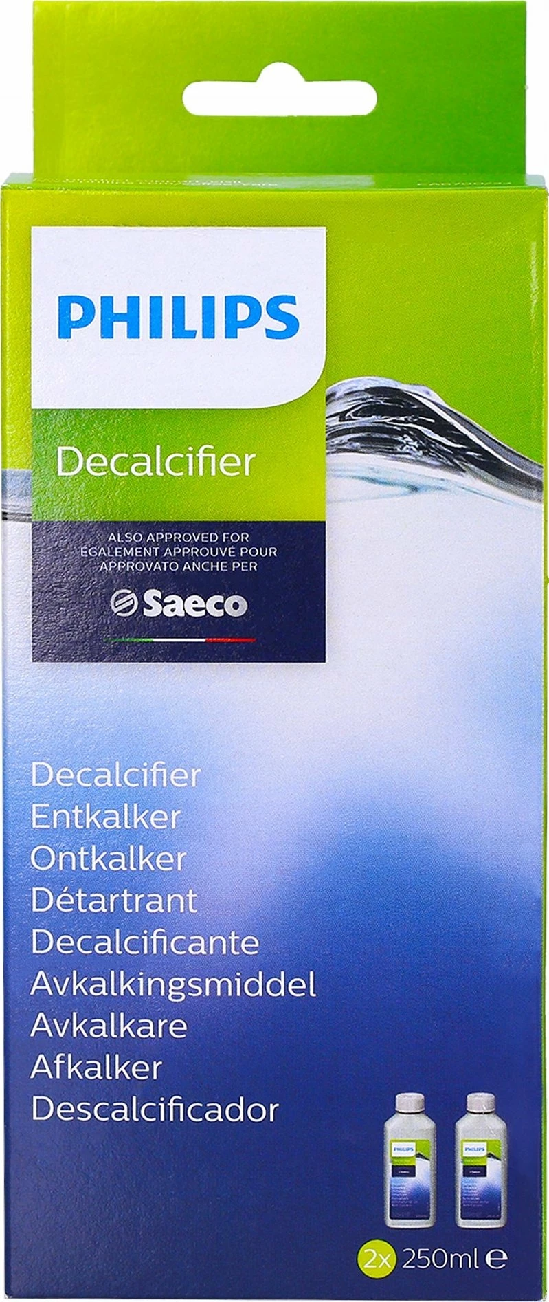 Deskalues për aparat kafeje Philips CA6700/22 2 x 250 ml (500 ml) set 2 copë