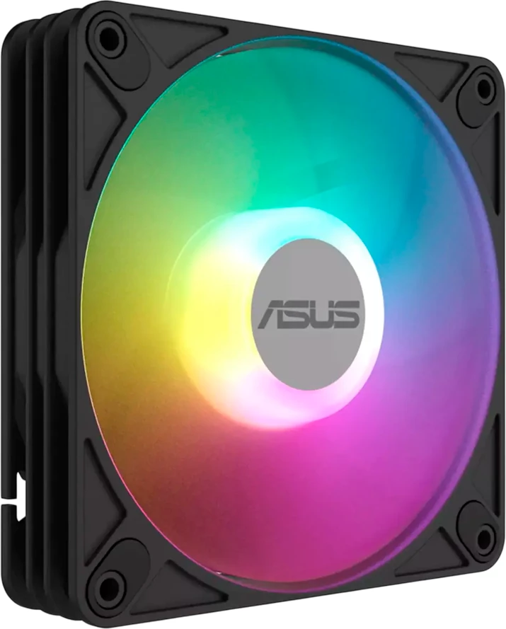 Ventilator ftohës ASUS AR120 ARGB PWM 120mm (28mm), i zi, 1 copë (bulk)