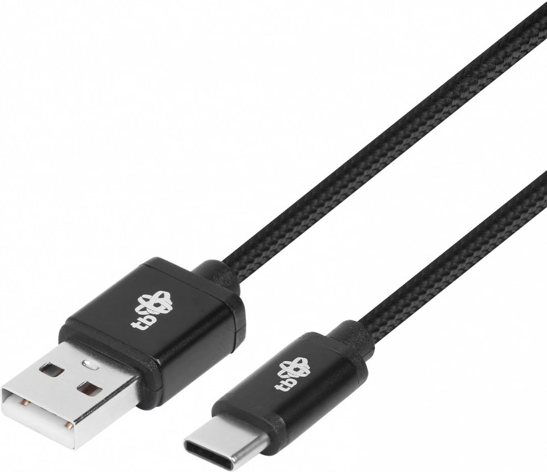 Kabllo USB në USB Type-C TB AKTBXKUCSBA150B, 1.5m, e zezë